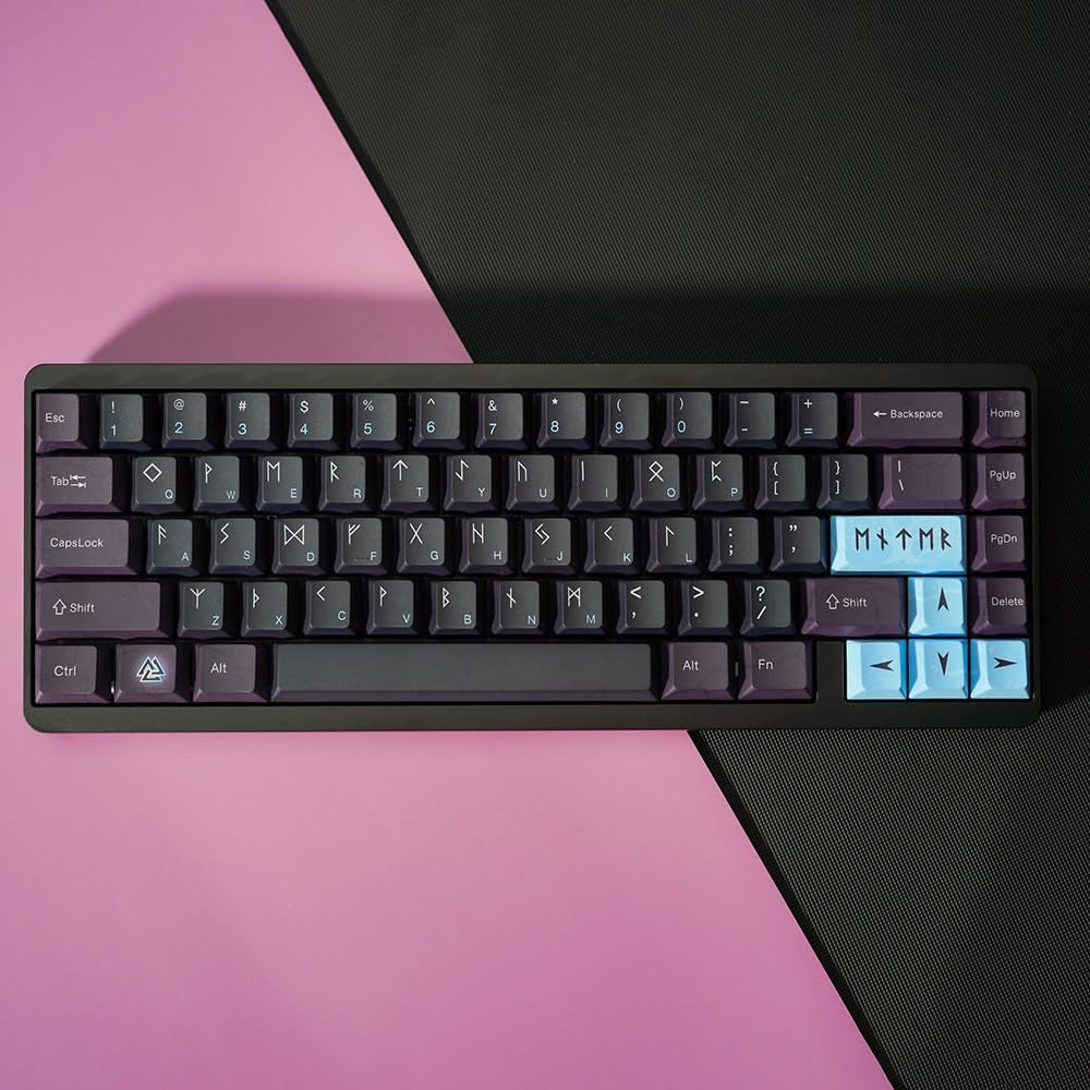 Varmilo Muse 65 Magnet Switch Wired Hot-Swap RGB 67 Keys Metal Gaming Mechanical Keyboard Asgard