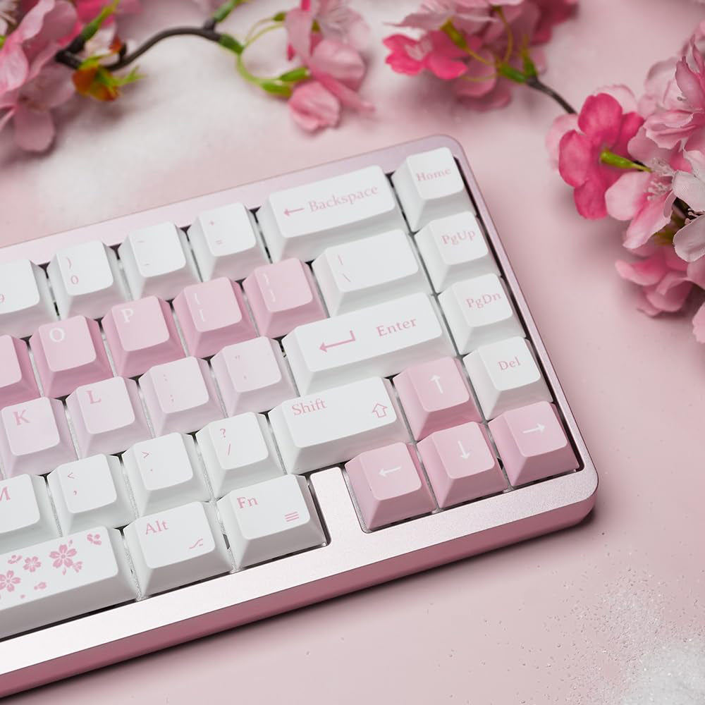 Varmilo Muse 65 Magnet Switch Wired Hot-Swap RGB 67 Keys Metal Gaming Mechanical Keyboard Sakura