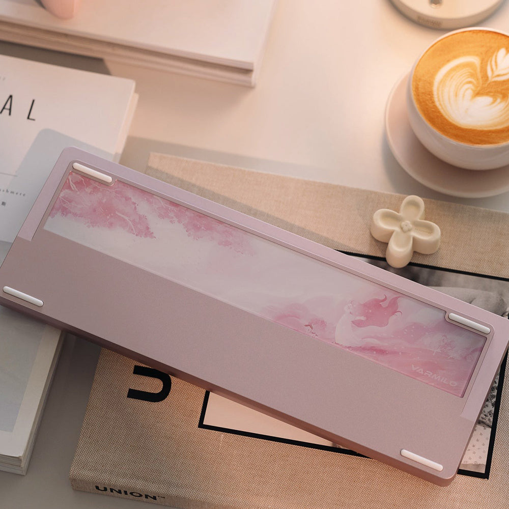 Varmilo Muse 65 Magnet Switch Wired Hot-Swap RGB 67 Keys Metal Gaming Mechanical Keyboard Sakura