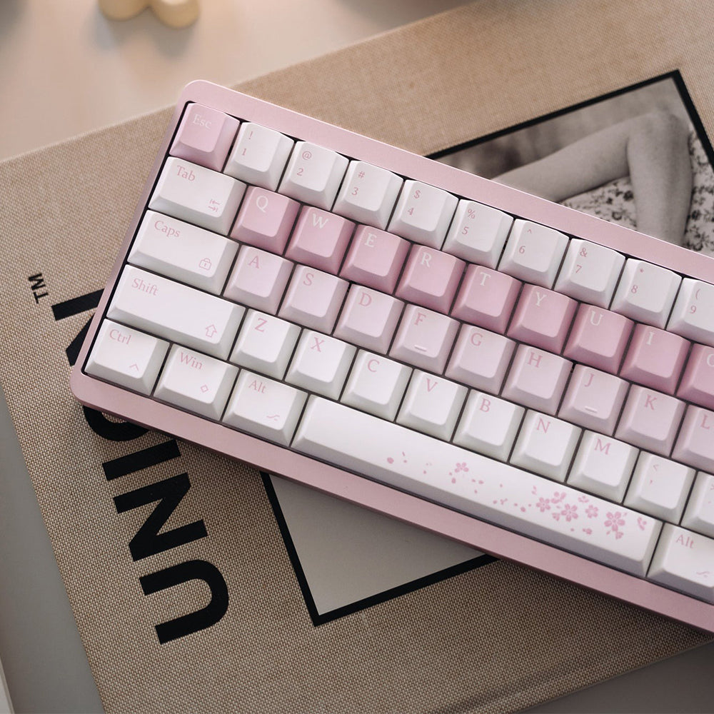 Varmilo Muse 65 Magnet Switch Wired Hot-Swap RGB 67 Keys Metal Gaming Mechanical Keyboard Sakura