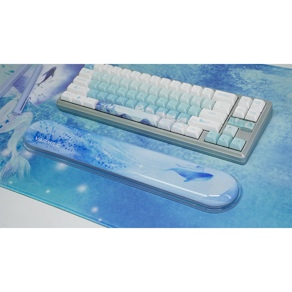 Varmilo TPU Clear Gel Wrist Rest 80% Sea Melody