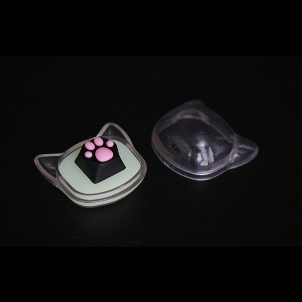 Varmilo ZOMO Kitty Paw Black Pink Key Cap for Cherry MX Switches