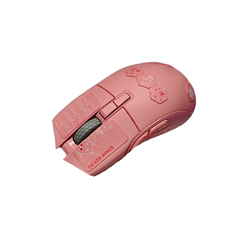 X-raypad Cicada Wings V2 Slicks Universal Pre-cut Grip Tape PINK Kitty