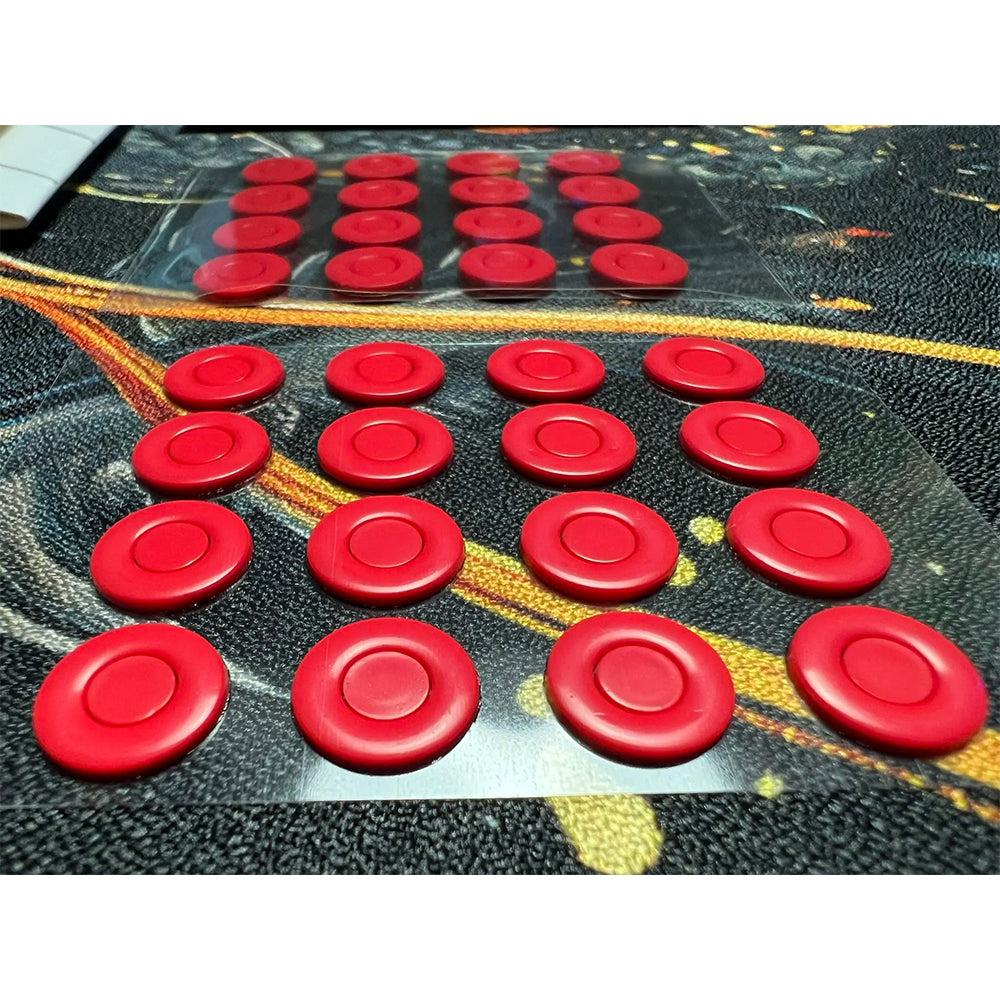 X-raypad Obsidian Control Mouse Skates Universal 0.8mm PTFE Donuts (32-Pack)