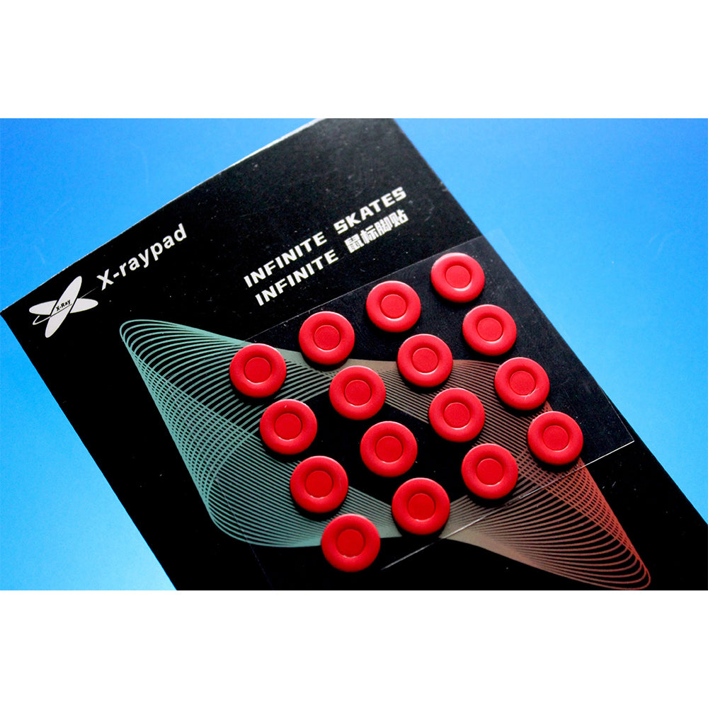 X-raypad Obsidian Control Mouse Skates Universal 0.8mm PTFE Donuts (32-Pack)