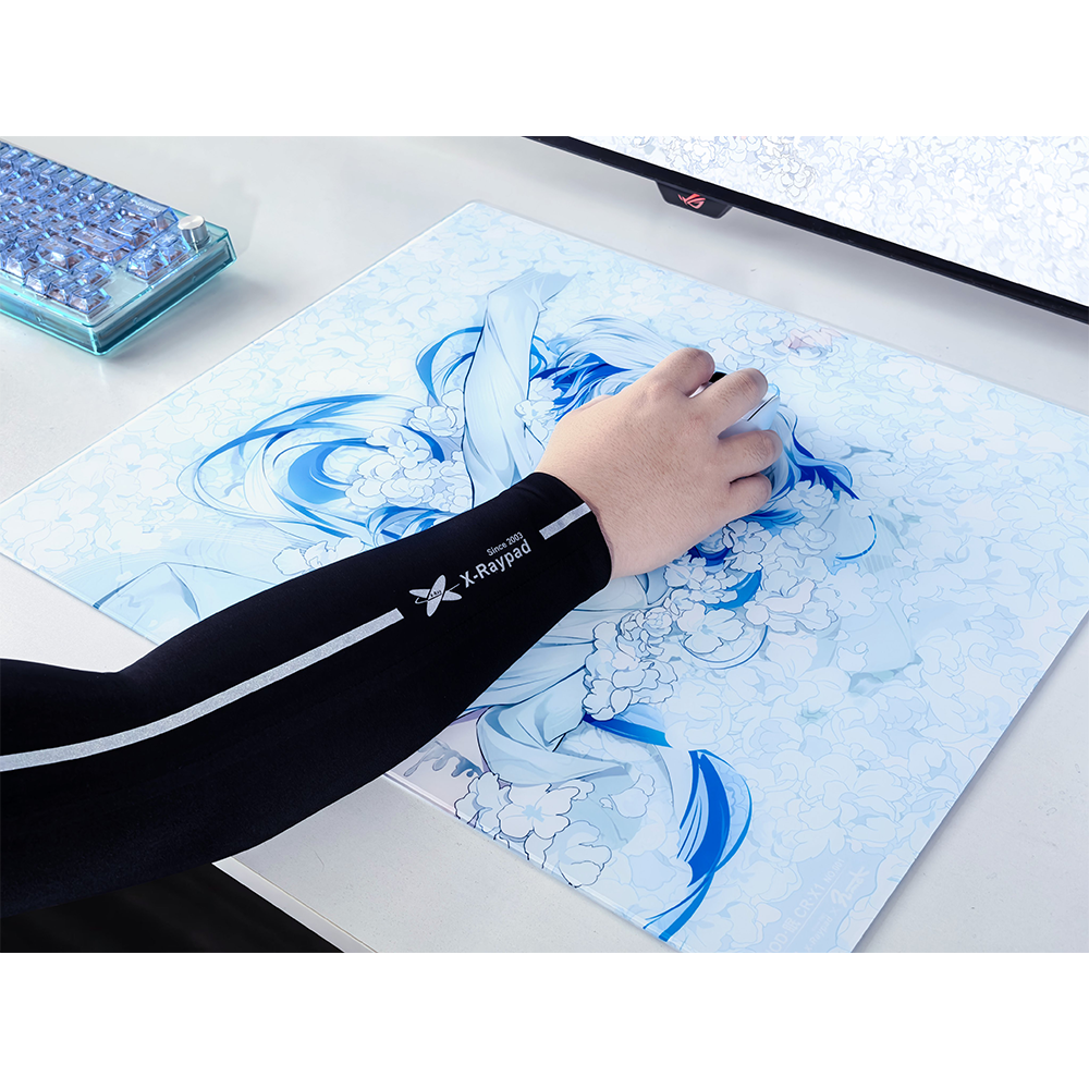 X-raypad NOD眠 2mm Slim Glass Mousepad Large