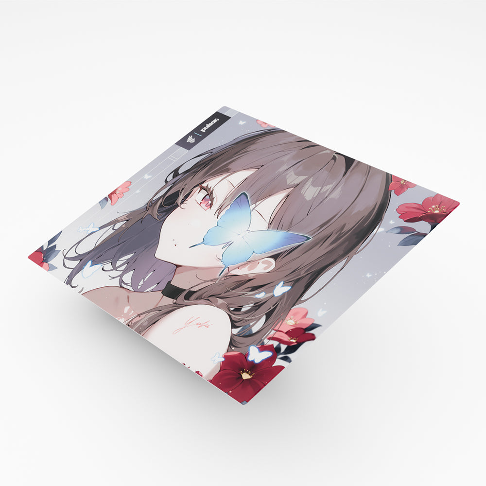 Yuki Aim x Pulsar Superglide3 Glass Mousepad (Yuki Aim Edition)