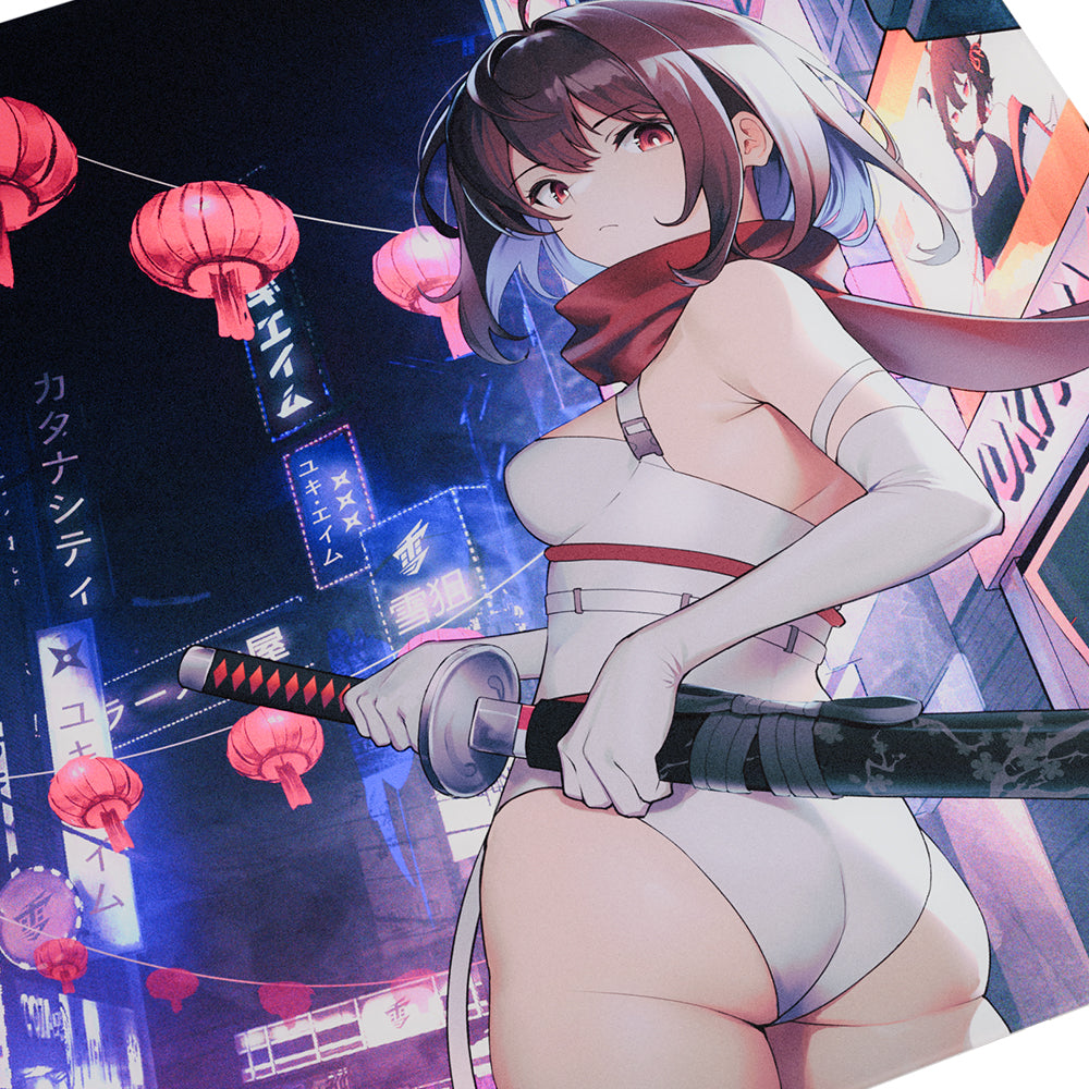 【2025年始棚卸キャンペーン】Yuki Aim Glass Mousepad Katana Large【他商品との同梱不可】