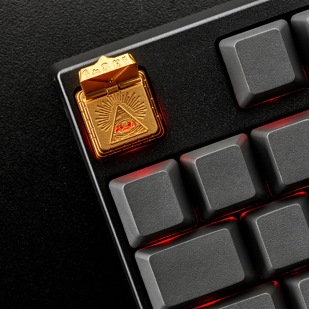 ZOMO PLUS The eye of Horus ALUMINUM ARTISAN KEYCAP