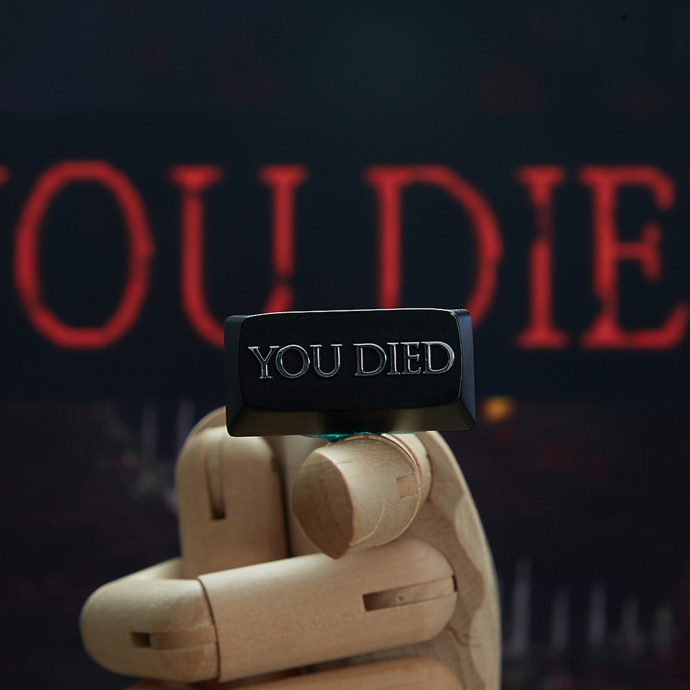 ZOMO PLUS YOU DIED ALUMINUM ARTISAN KEYCAP