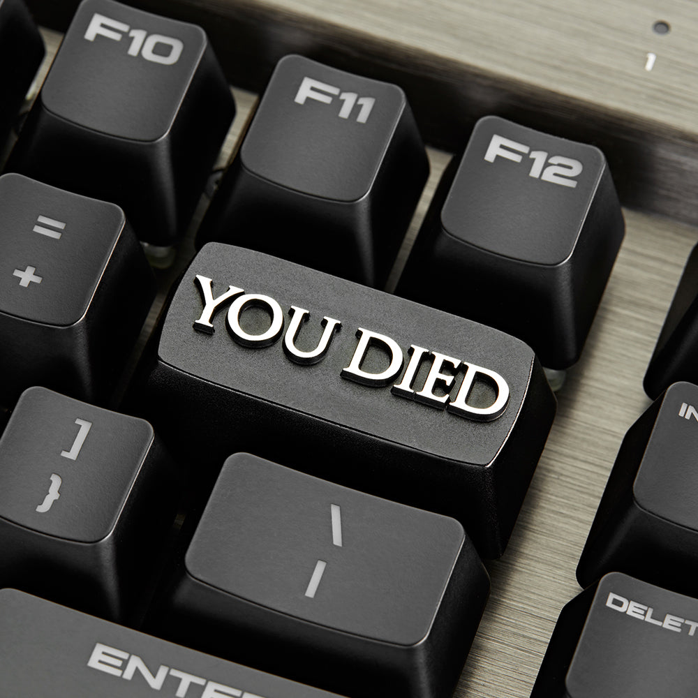 ZOMO PLUS YOU DIED ALUMINUM ARTISAN KEYCAP