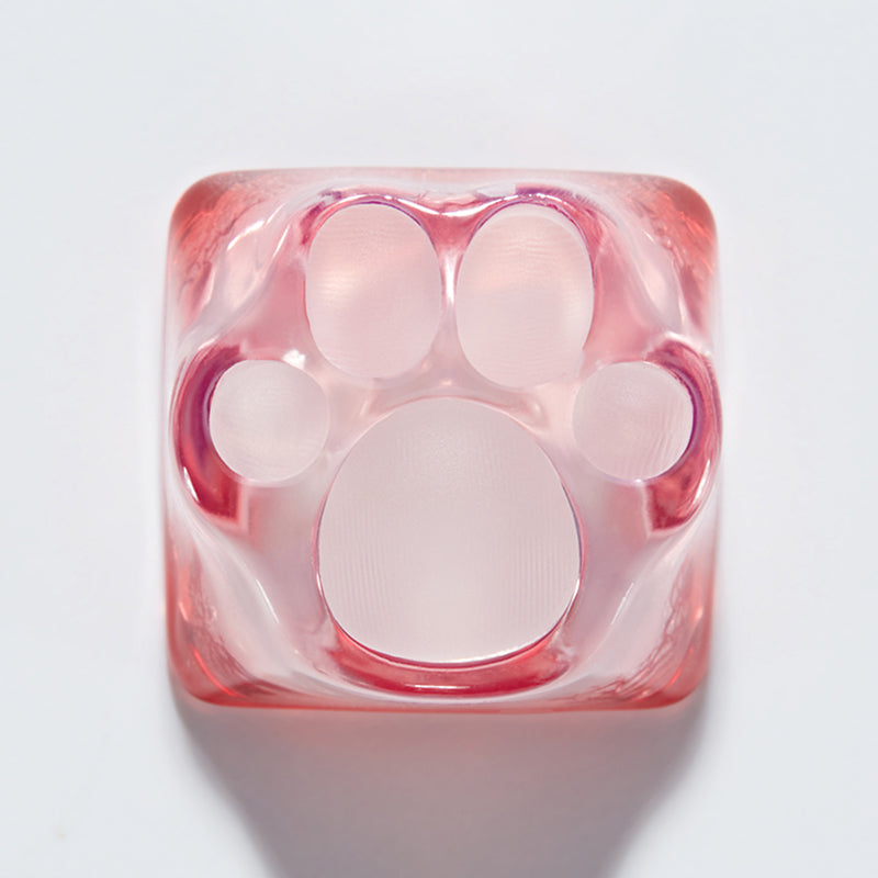 ZOMO PLUS 3D Printed Kitty Paw Keycap Snowflake Red for Cherry MX Switches