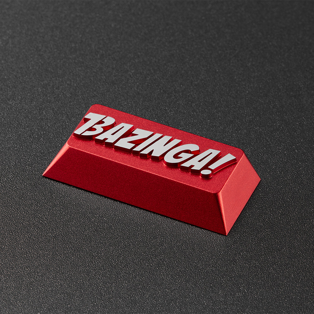 ZOMO PLUS BAZINGA ALUMINUM ARTISAN KEYCAP