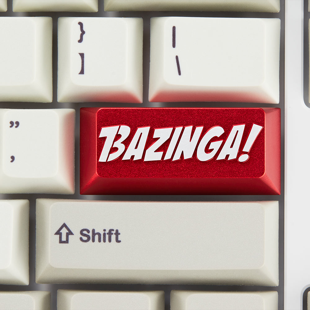 ZOMO PLUS BAZINGA ALUMINUM ARTISAN KEYCAP