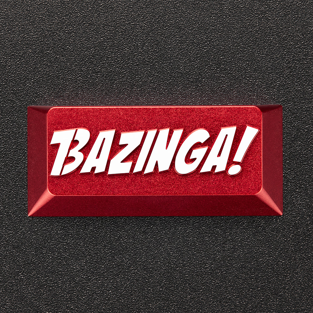 ZOMO PLUS BAZINGA ALUMINUM ARTISAN KEYCAP