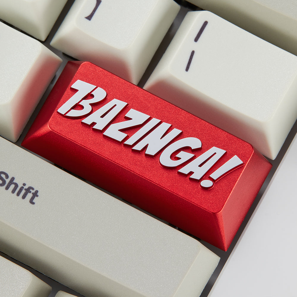 ZOMO PLUS BAZINGA ALUMINUM ARTISAN KEYCAP