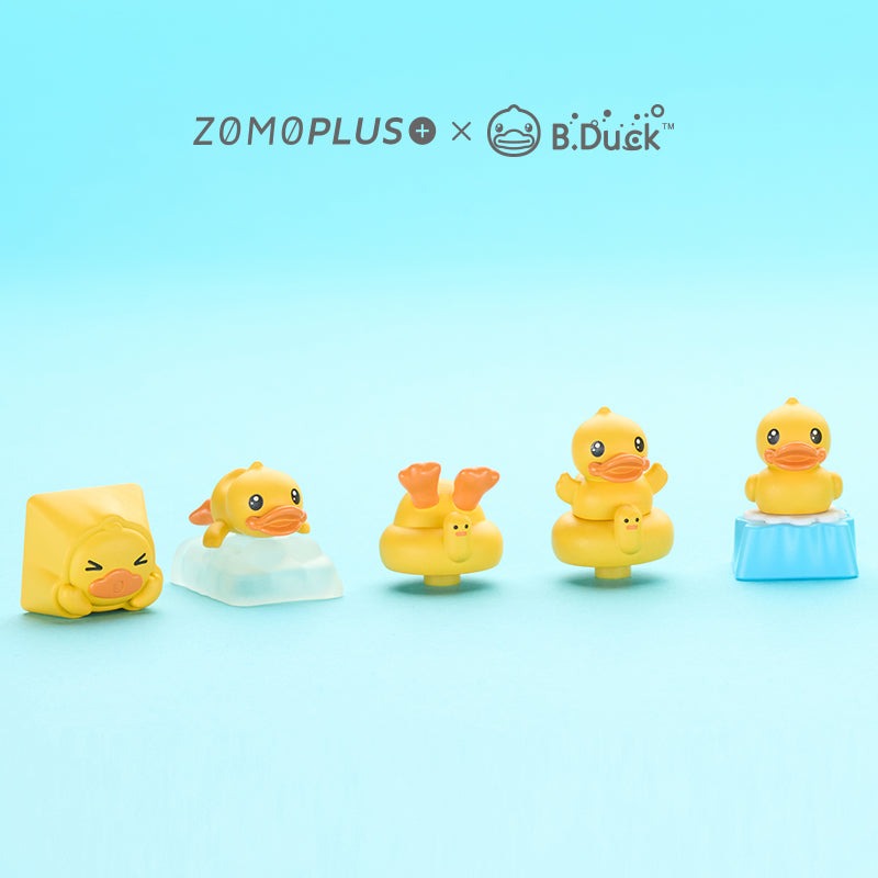 ZOMO PLUS X B.Duck 3D Artisan Keycap Blind Box 9pcs