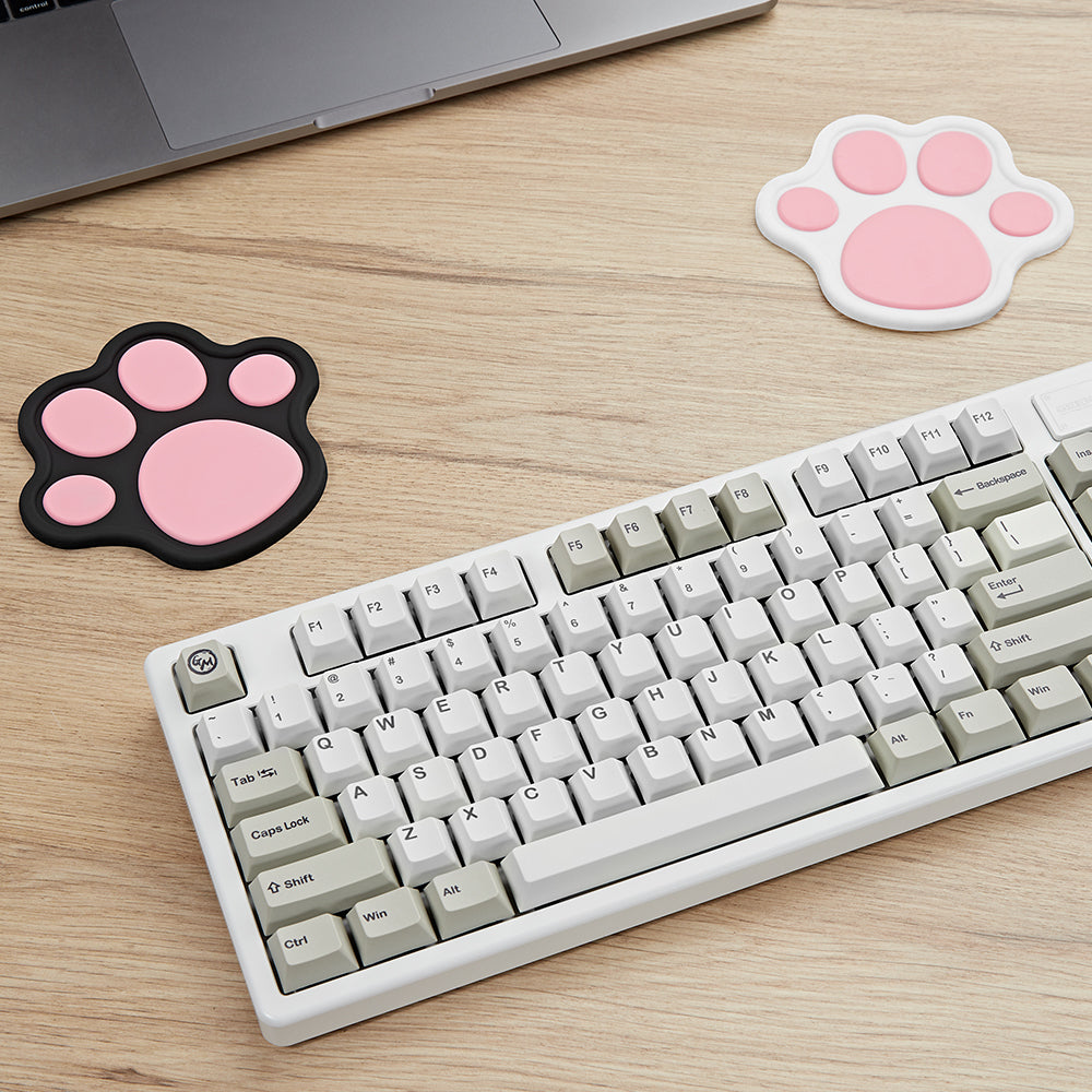 ZOMO PLUS Cat Paw Coaster White Pink
