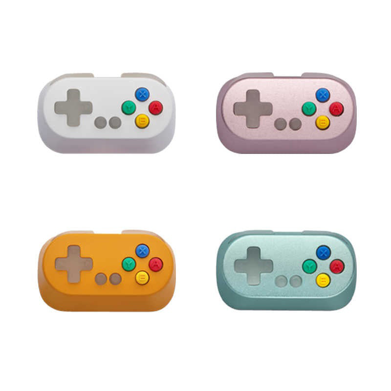 HolyOOPS x ZOMOPLUS Gamepad Controller Capslock Artisan Keycap White