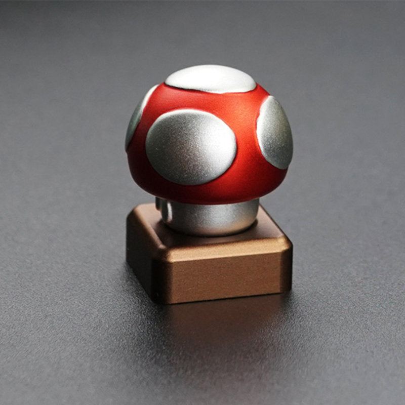 HolyOOPS x ZOMOPLUS Rotatable Mushroom Aluminum Keycap