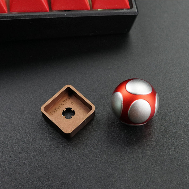 HolyOOPS x ZOMOPLUS Rotatable Mushroom Aluminum Keycap