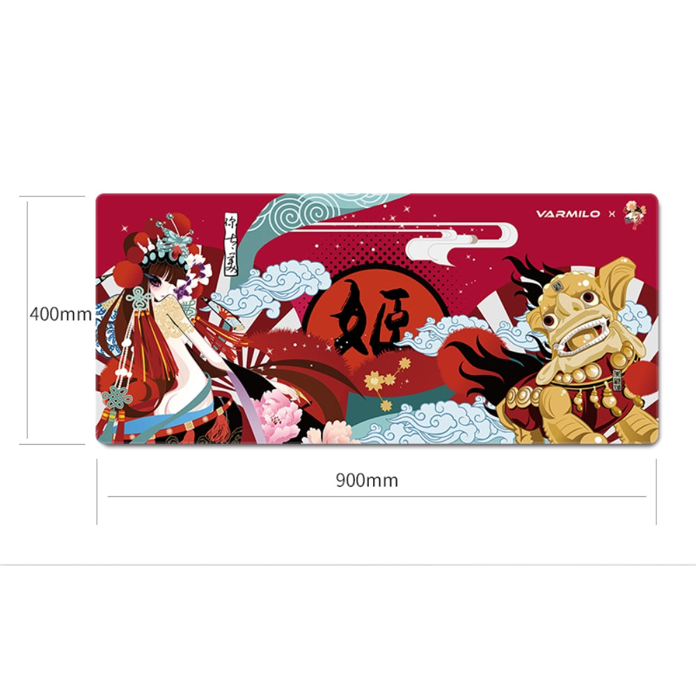 Varmilo(アミロ) 京劇 マウスパッド XLサイズ Consort Yu(雛芥子) 通販