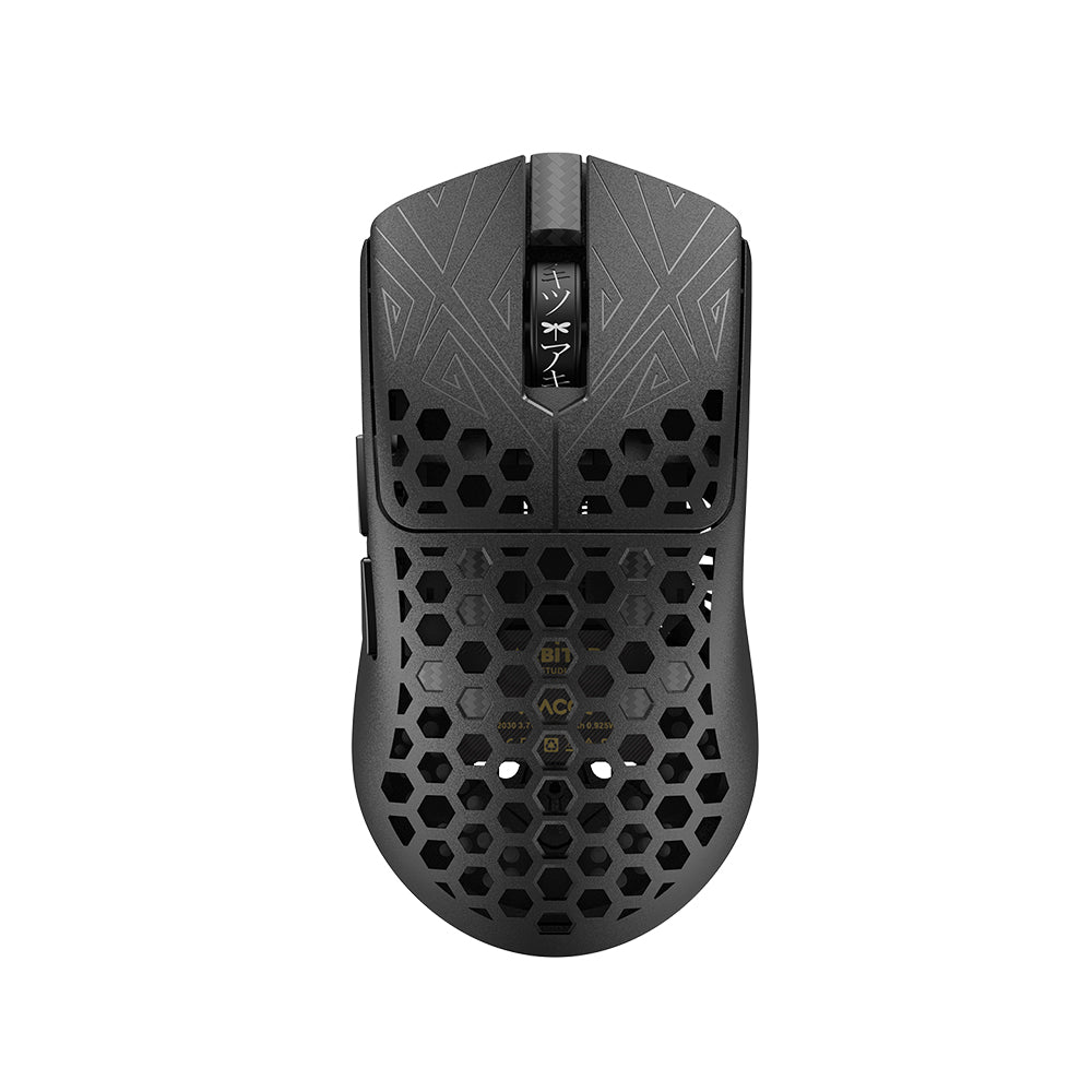 Arbiter Studio AKITSU MEDIUM 40g Carbon Fiber 8K Wireless Gaming Mouse Black