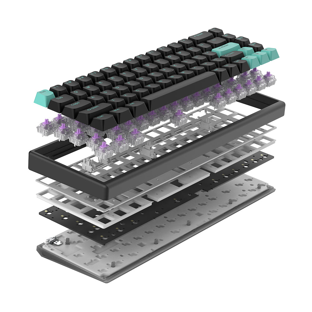 Arbiter Studio Polar 65 Keyboard Mint Abyss / Black frame
