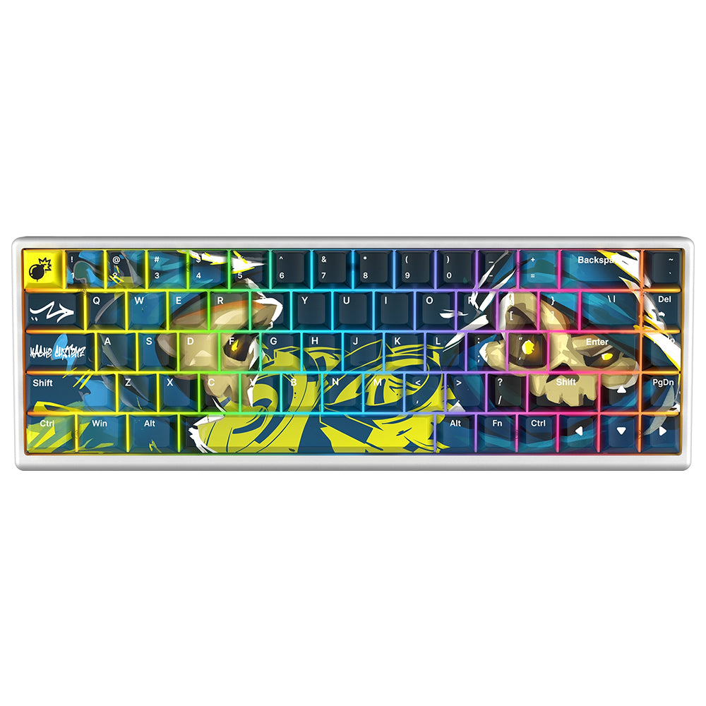 Arbiter Studio Polar 65 Keyboard Calabera Edition by Nacho Customz