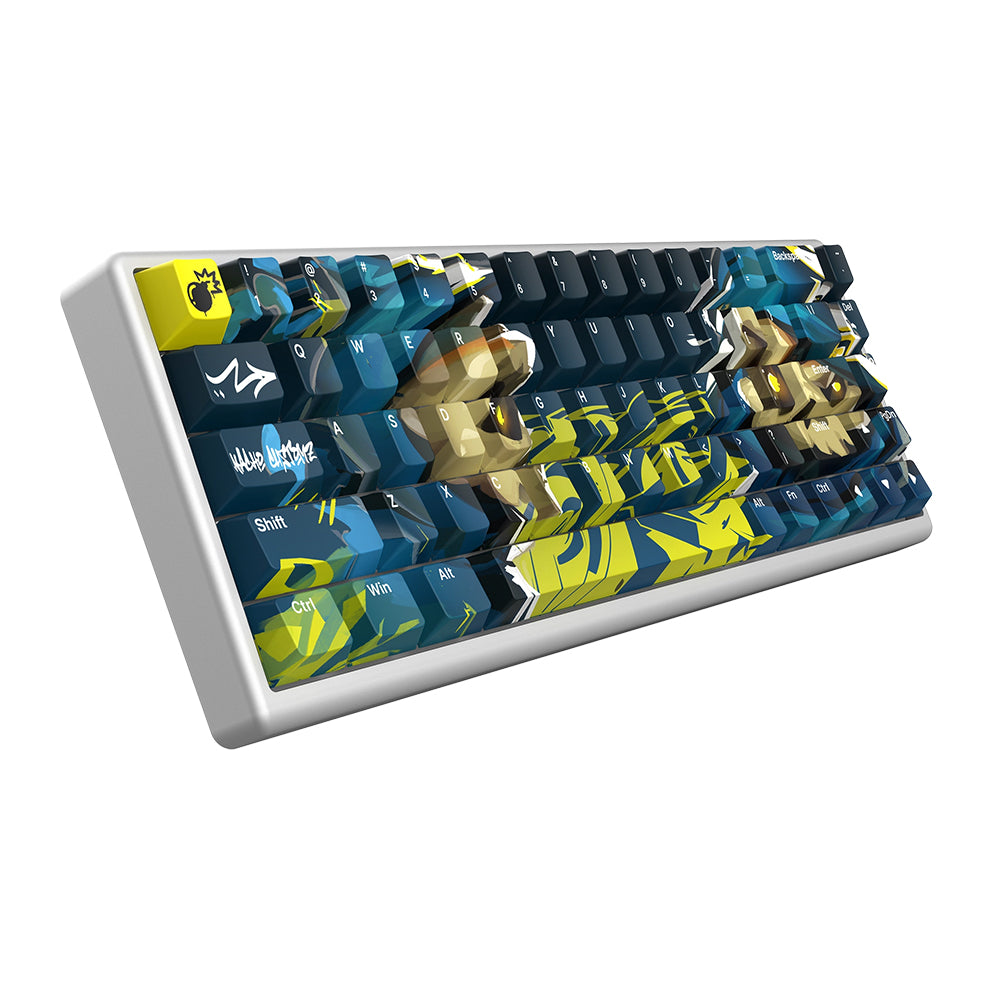 Arbiter Studio Polar 65 Keyboard Calabera Edition by Nacho Customz