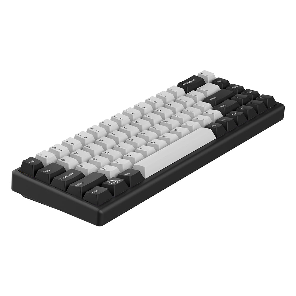 Arbiter Studio TENKO Polar 65 + HE Magnetic Gaming Keyboard Black Panda