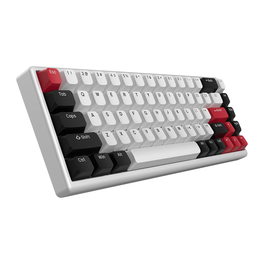 Arbiter Studio Polar 65 Keyboard Ronin Red / Silver frame