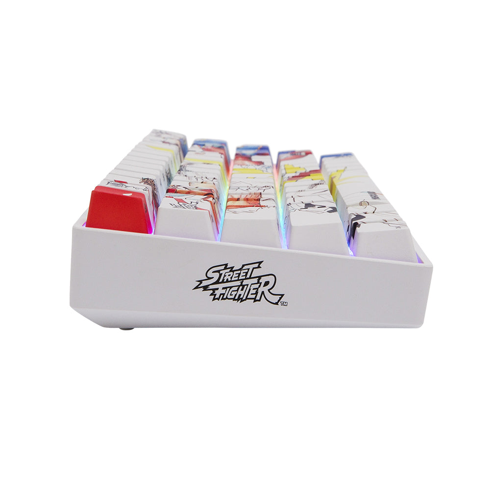 Higround SF x HG Basecamp 65 keyboard Ryu vs Chun-Li