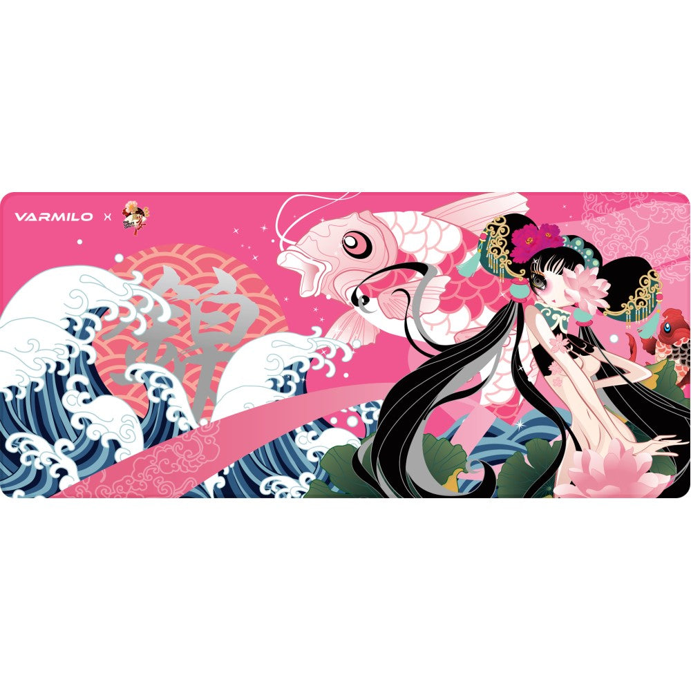 Varmilo Koi Mousepad XL -Camellia-