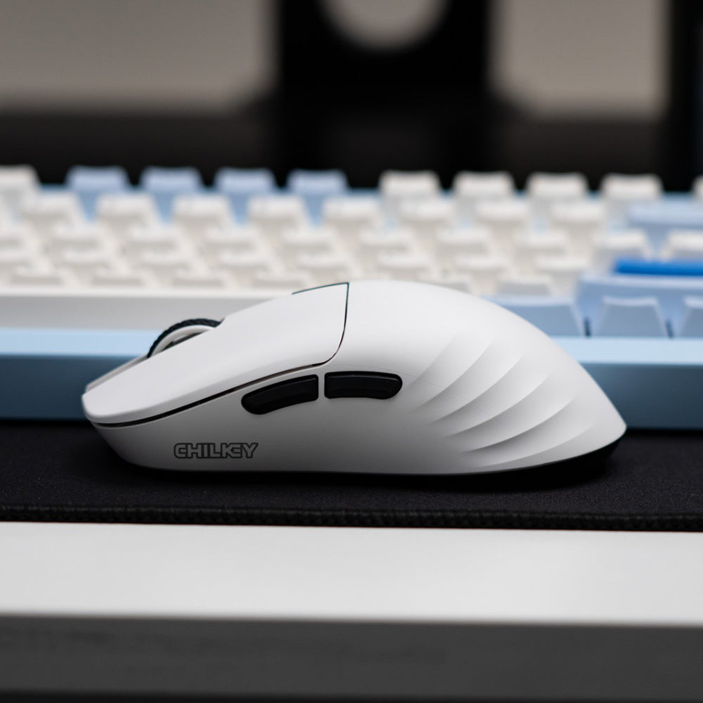 Chilkey Glacier LW 8K Wireless Gaming Mouse White
