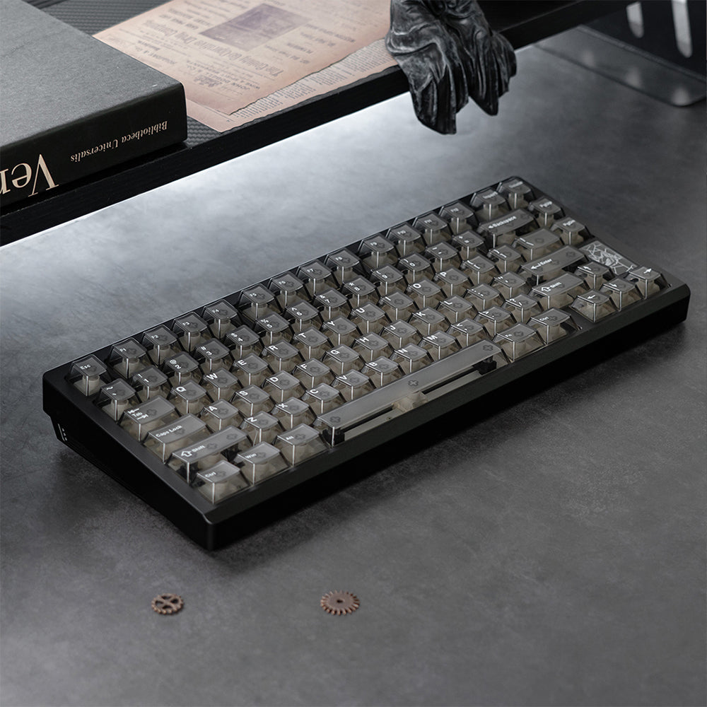 Chilkey Slice75 HE Keyboard Fog Black WS Flux Switch