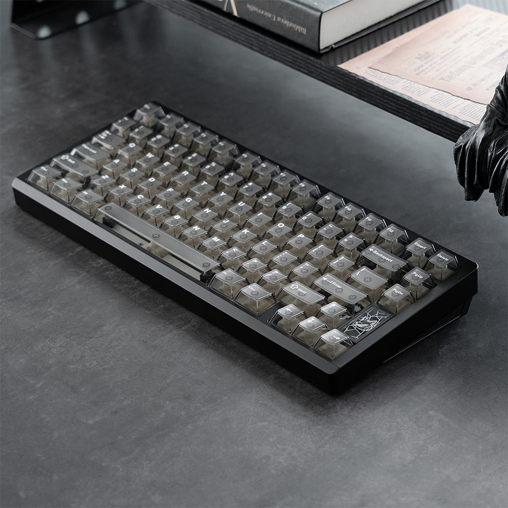 Chilkey Slice75 HE Keyboard Fog Black WS Flux Switch