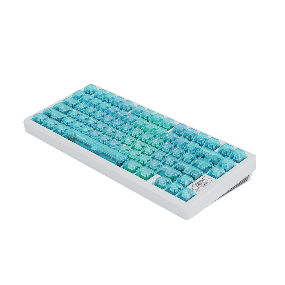 Chilkey Slice75 HE Keyboard White WS Flux Switch
