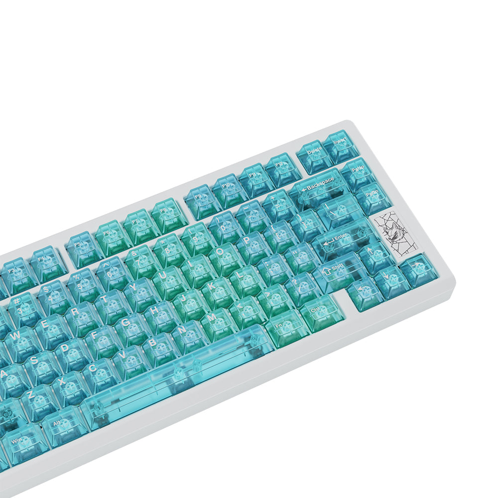 Chilkey Slice75 HE Keyboard White WS Flux Switch