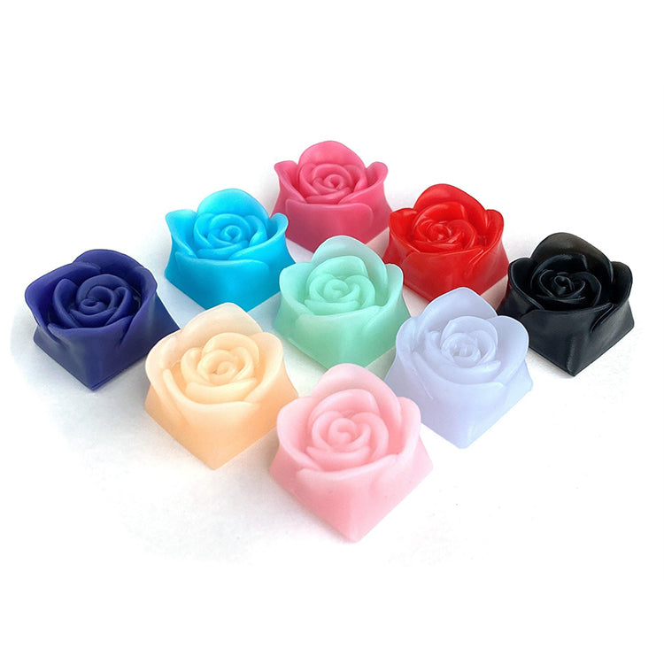 Capsmiths Rose Artisan Keycap (Laser Pink)