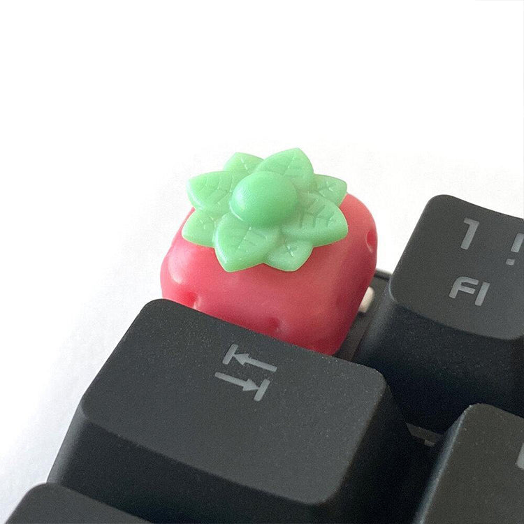 Capsmiths Strawberry Artisan Keycap (Laser Pink)
