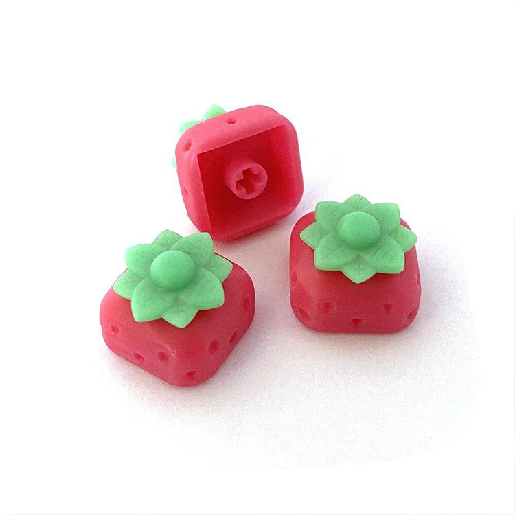 Capsmiths Strawberry Artisan Keycap (Laser Pink)