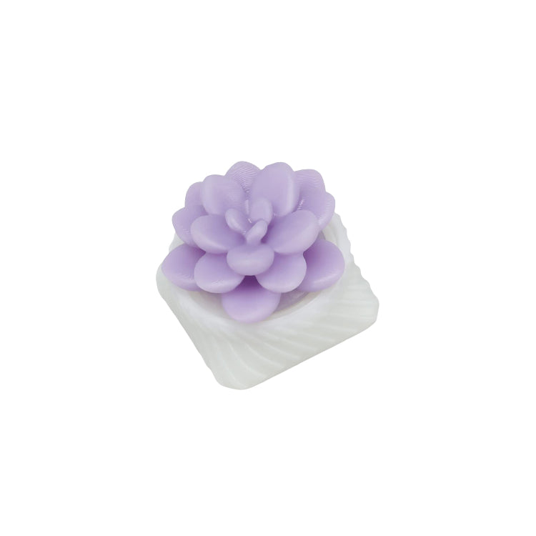 Capsmiths Succulent Echeveria Artisan Keycap (Lavender)