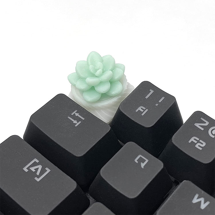 Capsmiths Succulent Echeveria Artisan Keycap (Mint)