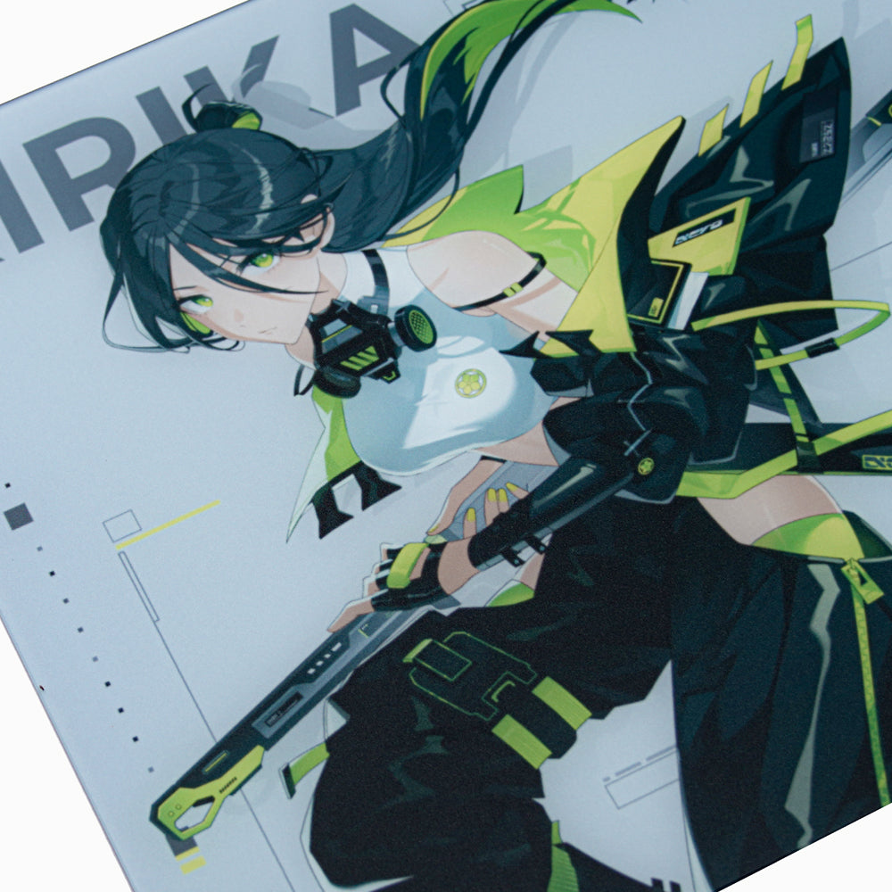 DreamGamer 浮（フロート）　KIRIKA ガラスマウスパッド Dream Gamer(ドリームゲーマー) 逐梦者【浮】ガラスマウスパッド