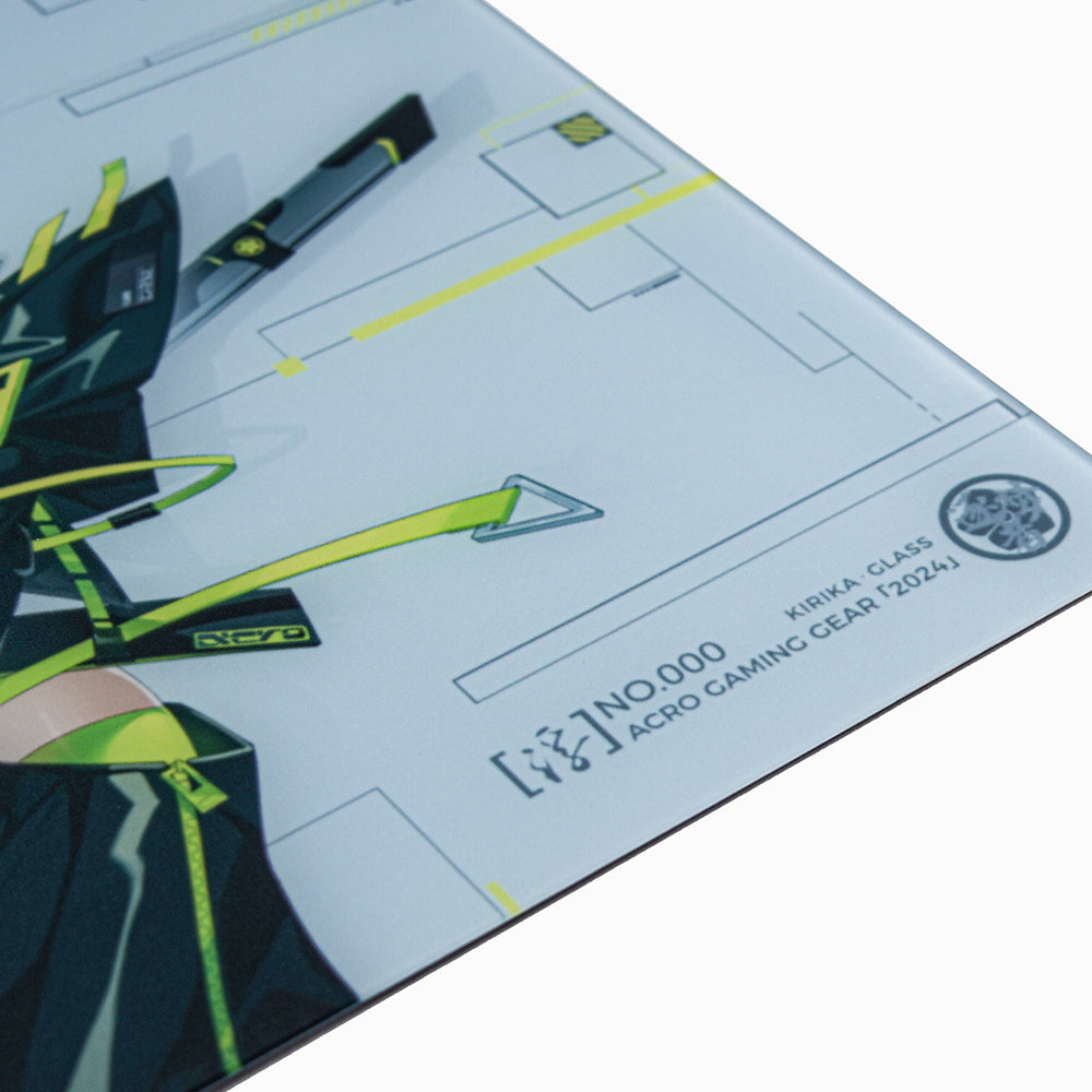 【限定】Dream Gamer Float Glass Mousepad V2 Kirika【他商品との同梱不可】