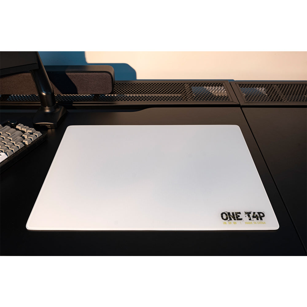 Dream Gamer Float Glass Mousepad White【他商品との同梱不可】