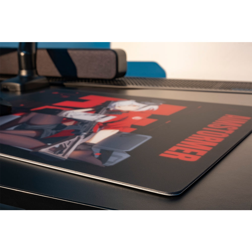 Dream Gamer Thunder Glass Mousepad AIMSTORMER Black【他商品との同梱不可】