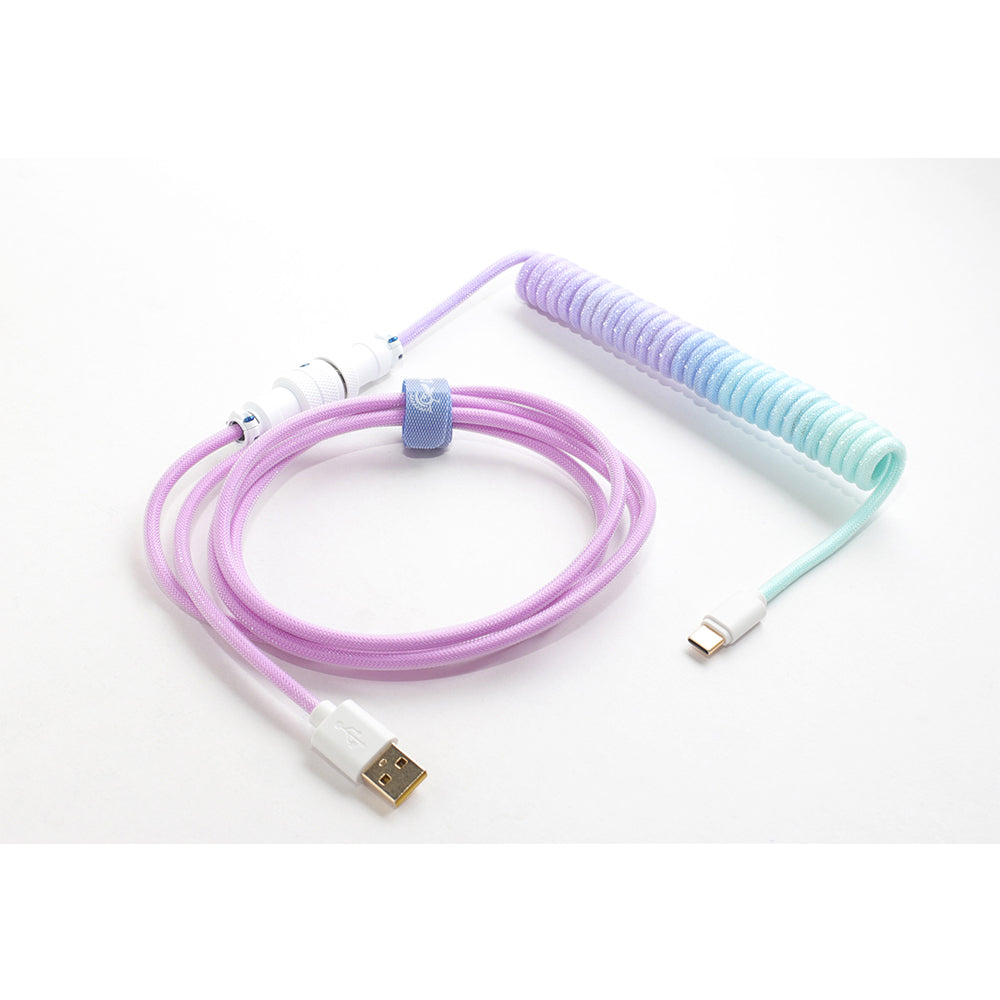 Ducky Coiled Cable Azure