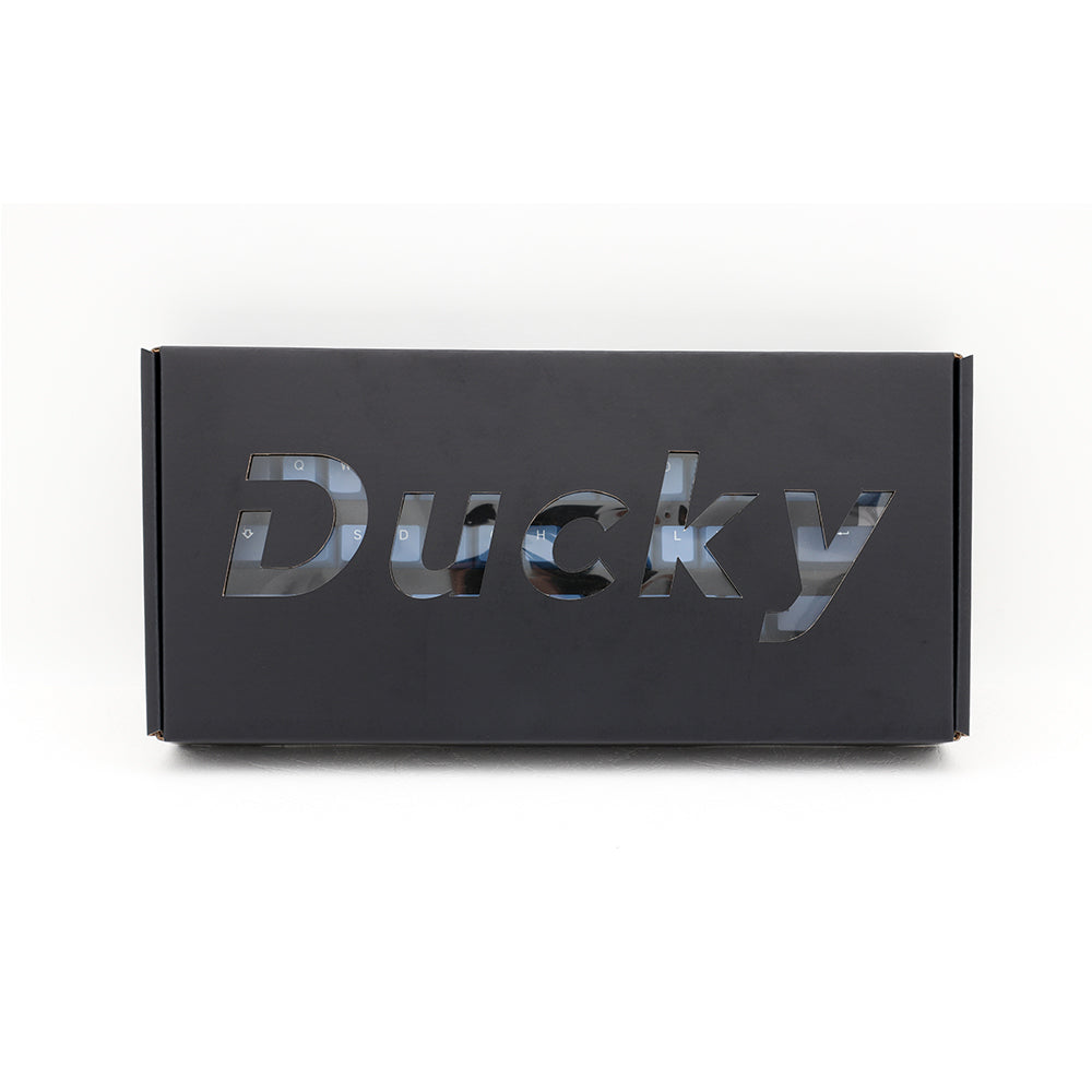 Ducky Good in Blue keycaps